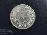 Bulgaria 1913 - 1 Lev (Ag)