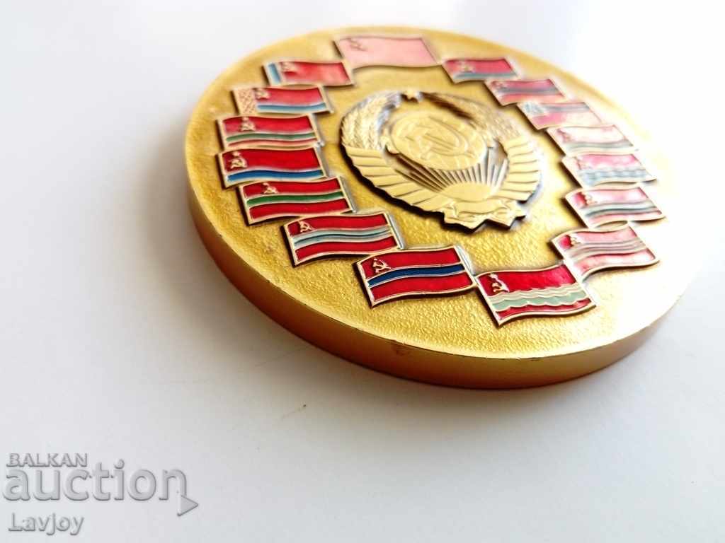 Аукцион Емайлиран плакет ЛЕНИН Аукцион Емайлиран плакет ЛЕНИН