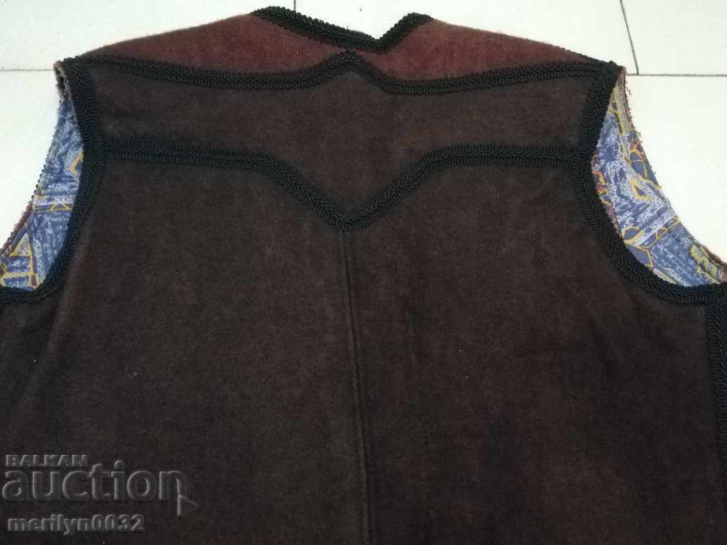 Old embroidered costume bodice, embroidery bodice waistcoat - 6 Old embroidered costume bodice, embroidery bodice waistcoat - 6