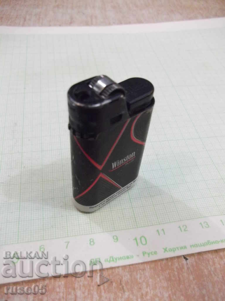 Lighter "Winston" gas with soft flame working - 7 Lighter "Winston" gas with soft flame working - 7