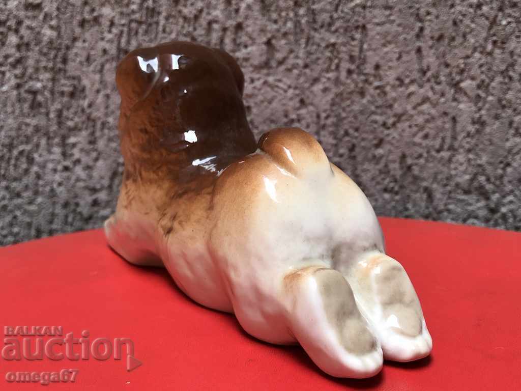 Livrarea Figurină de porțelan câine Chow Chow