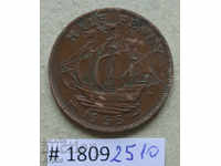 1/2 pennii 1955 Regatul Unit