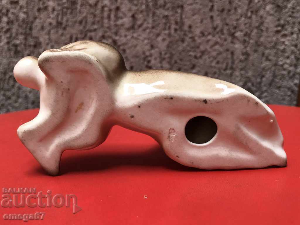 Porcelain figure of dog / Poodle - 5