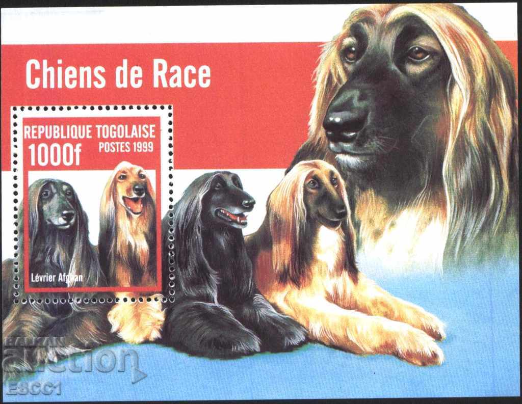 Clean block Fauna Dogs 1999 from Togo