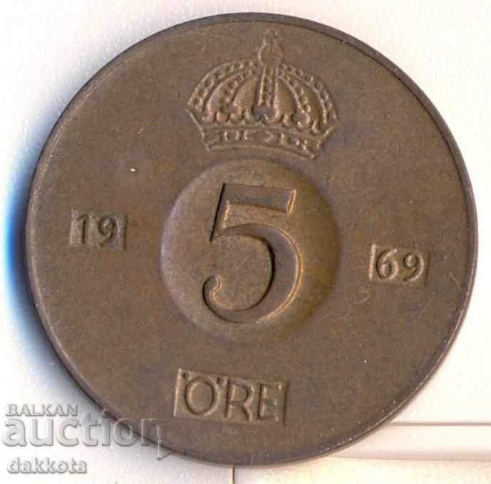 Швеция 5 йоре 1969 година
