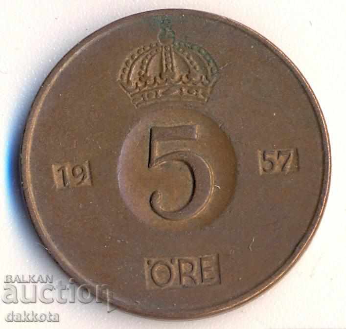 Швеция 5 йоре 1957 година