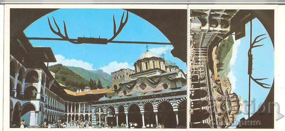 Картичка  България  Рилски манастир 40*
