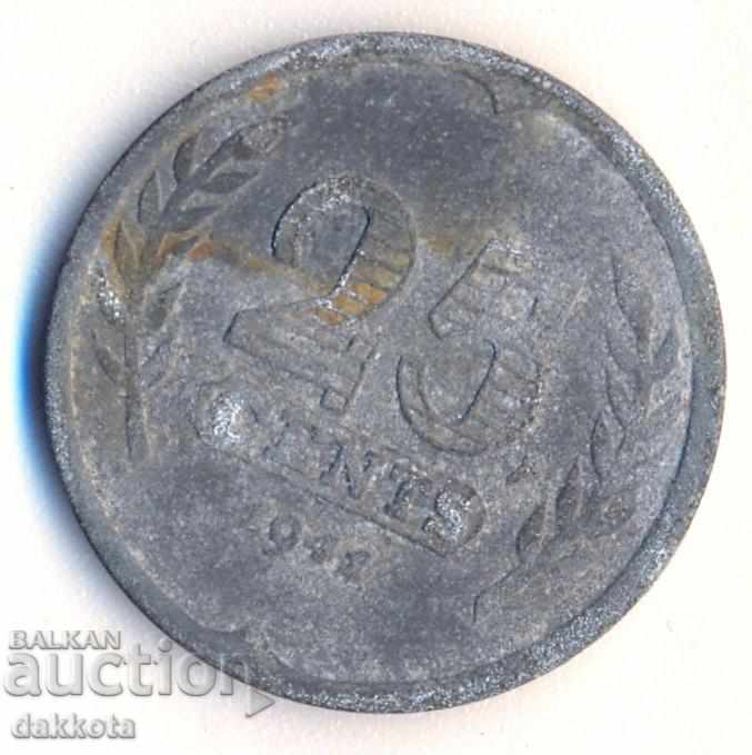 Ολλανδία 25 σεντς 1941