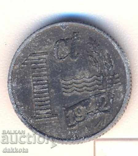 Olanda 1 cent 1942