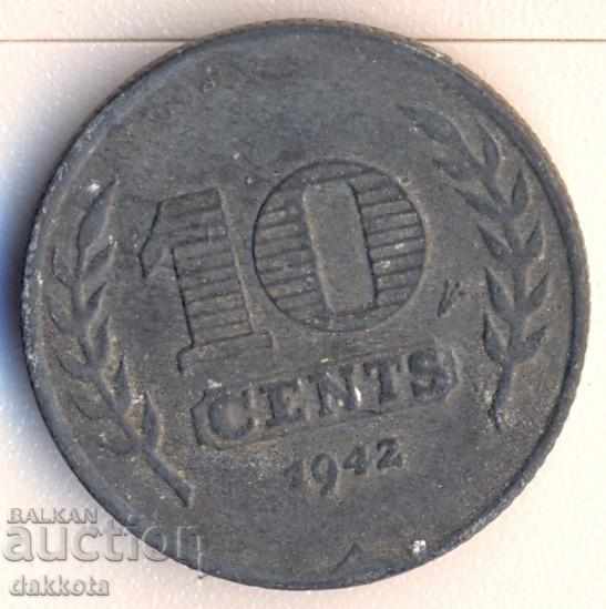 Ολλανδία 10 σεντς 1942