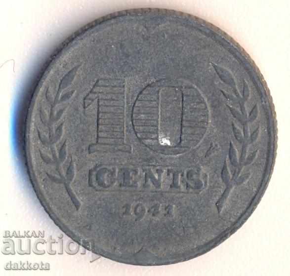 Olanda 10 cenți 1941