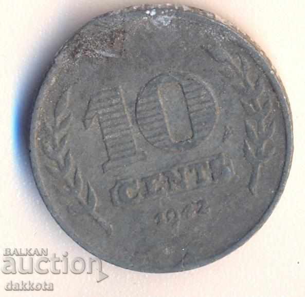 Olanda 10 cenți 1942