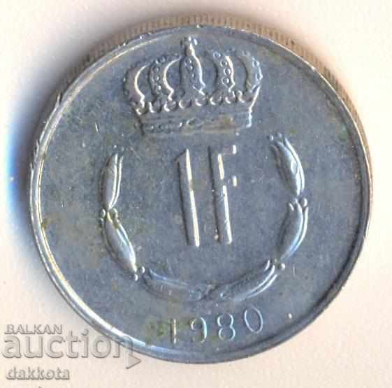 Luxembourg 1 Franc 1980