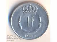 Λουξεμβούργο 1 φράγκο 1966