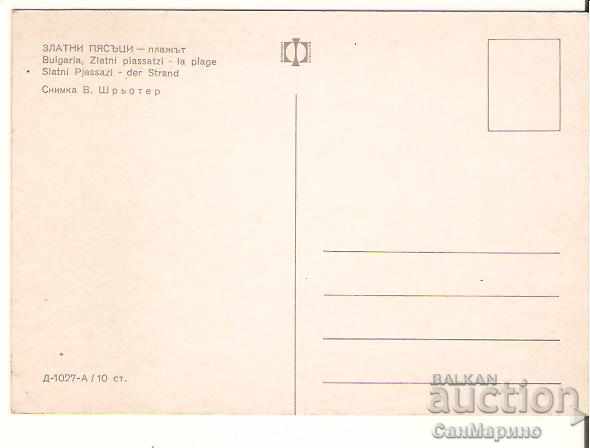 Map Bulgaria Varna Golden Sands Beach 7 * with price 0.80 BGN | € 0.41