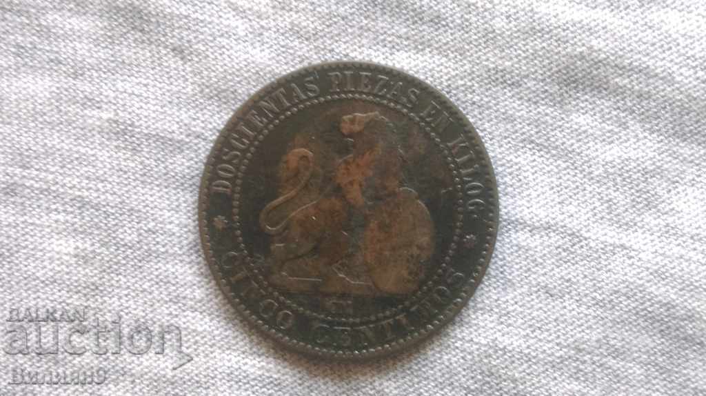 5 centimeters 1870 OM Spain