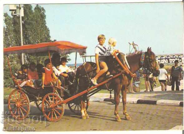 Carte poștală Bulgaria Varna Nisipurile de Aur Divertisment 1* Carte poștală Bulgaria Varna Nisipurile de Aur Divertisment 1*