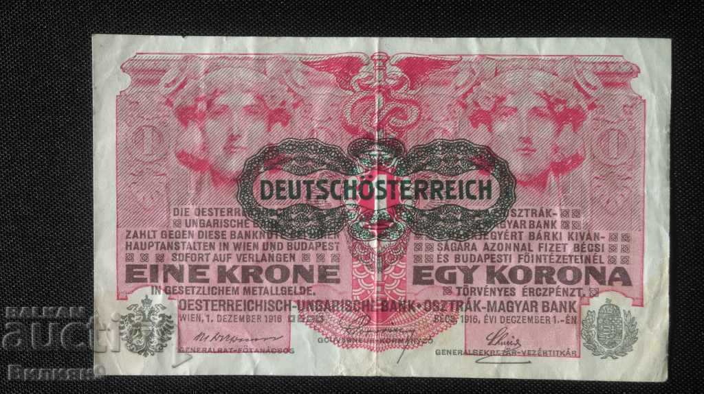 AUSTRIAN-HUNGARY 1 krona 1916