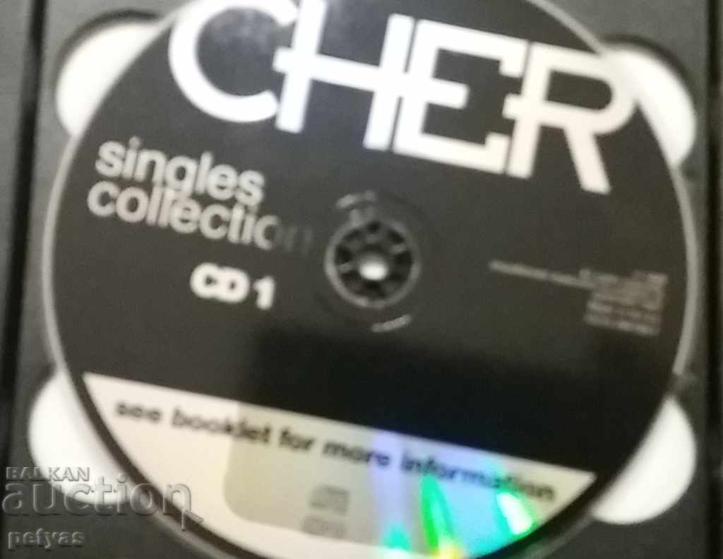 CD - CHER 'SINGLES COLLECTION' 2CD - MUSIC with price 9.00 BGN | € 4.60 CD - CHER 'SINGLES COLLECTION' 2CD - MUSIC with price 9.00 BGN | € 4.60
