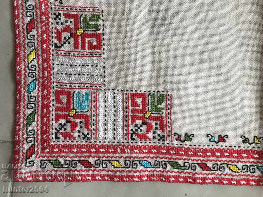 Square, tablecloth, 63/63cm. linen panama+ Mullin and silk with price 44.95 BGN | € 22.98 Square, tablecloth, 63/63cm. linen panama+ Mullin and silk with price 44.95 BGN | € 22.98