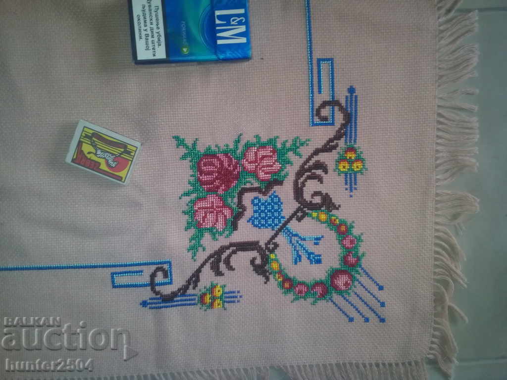 Blanket, panama, 190x150 cm., thread-silk, unused with price 34.95 BGN | € 17.87 Blanket, panama, 190x150 cm., thread-silk, unused with price 34.95 BGN | € 17.87