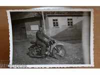 ROYAL NUMĂR DE ÎNREGISTRARE PLATE motocicletă FOTOGRAFIE OLD