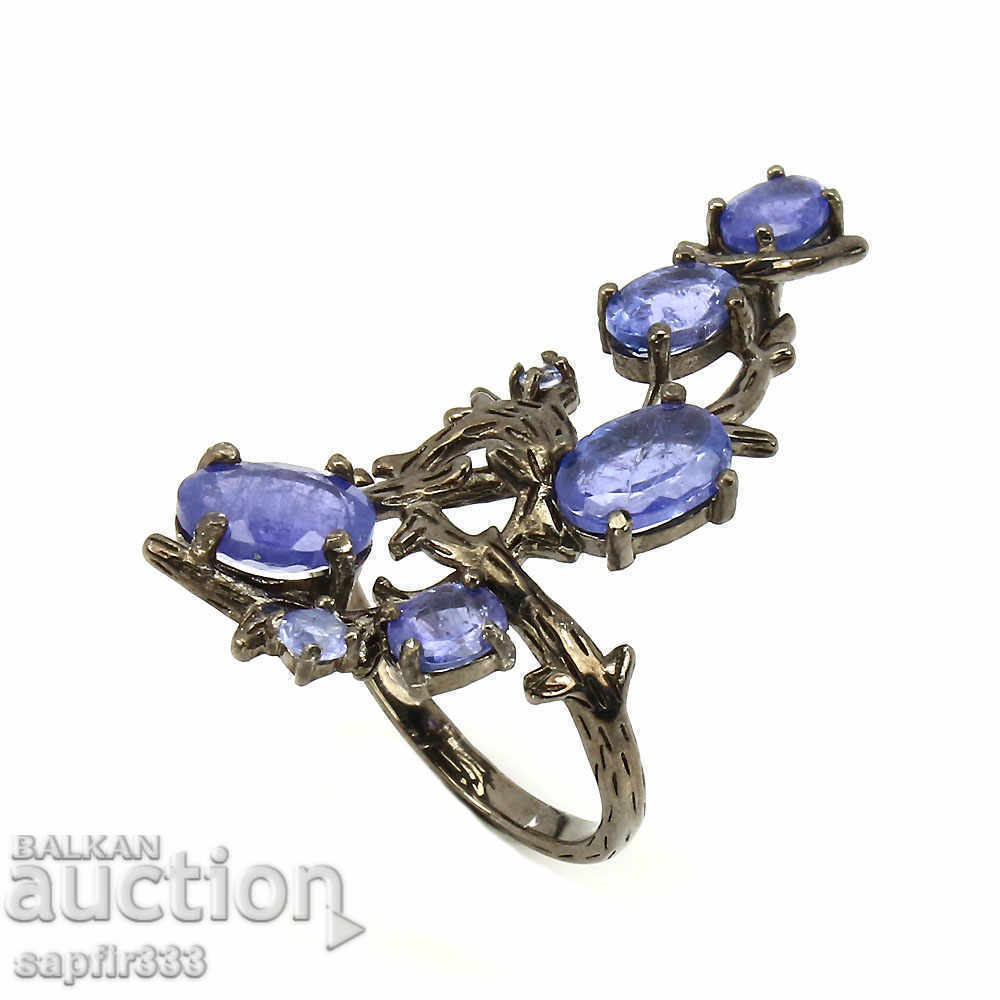 FOR DESIGNERS DESIGNER RING WITH TANZANITE RODIEVO COVER with price 472.00 BGN | € 241.33 FOR DESIGNERS DESIGNER RING WITH TANZANITE RODIEVO COVER with price 472.00 BGN | € 241.33