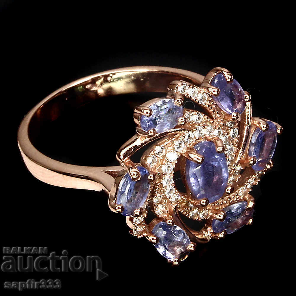 Auction BEAUTIFUL WHEEL OF LIFE RING WITH NATURAL TANZANITES Auction BEAUTIFUL WHEEL OF LIFE RING WITH NATURAL TANZANITES