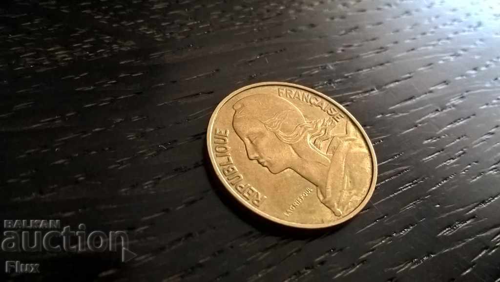 Монета - Франция - 10 сентима | 1980г. с цена 0.70 лв. | € 0.36 Монета - Франция - 10 сентима | 1980г. с цена 0.70 лв. | € 0.36