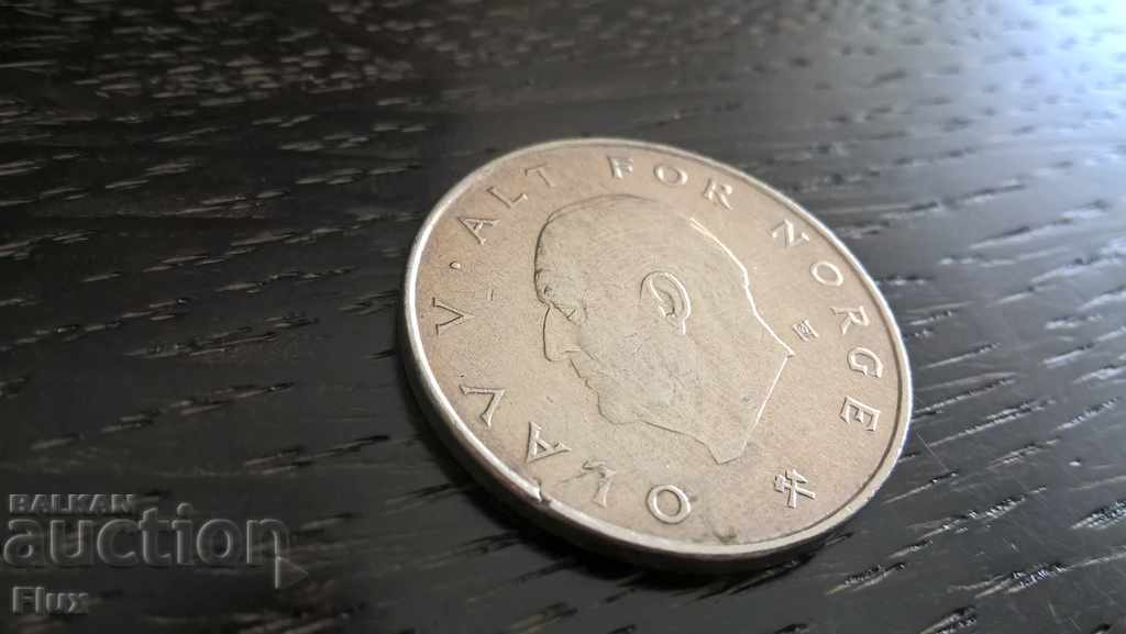 Monet - Norway - 1 krona 1983 with price 1.30 BGN | € 0.66