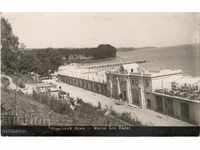 Παλιά καρτ ποστάλ - Βάρνα, θαλάσσια λουτρά