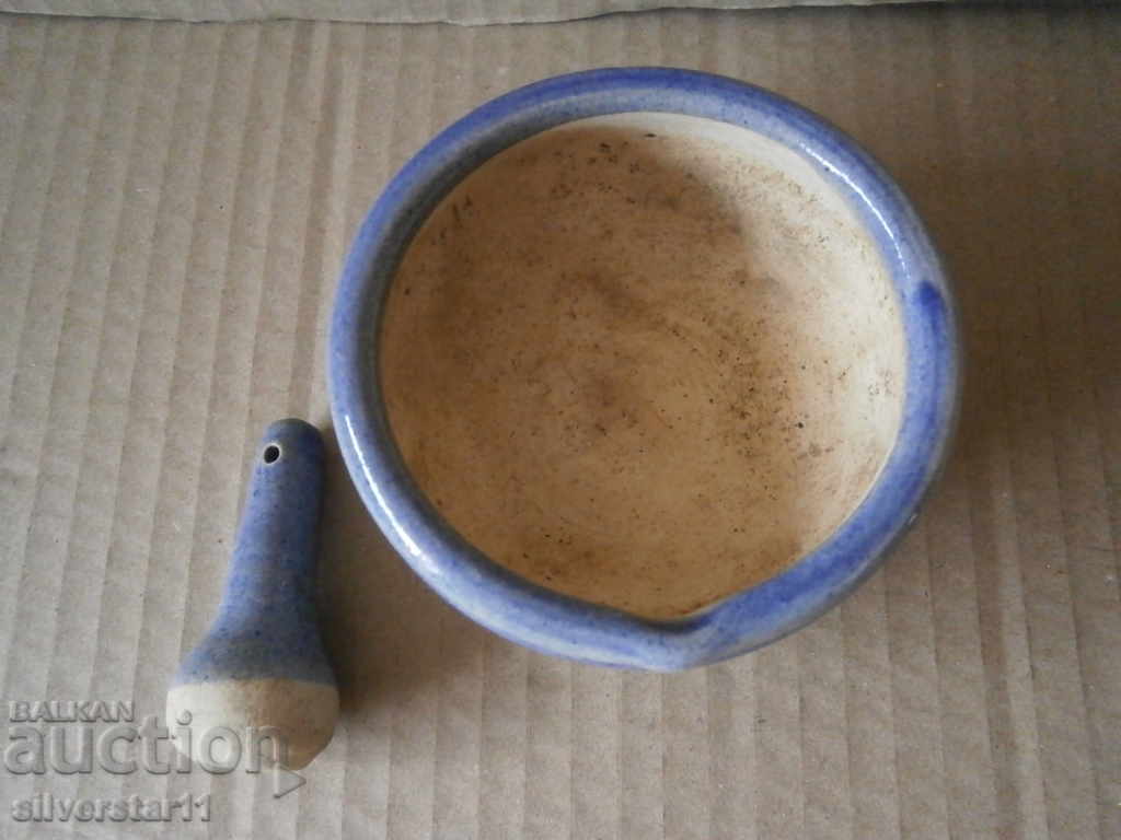 Old porcelain medical mortar with price 31.00 BGN | € 15.85 Old porcelain medical mortar with price 31.00 BGN | € 15.85