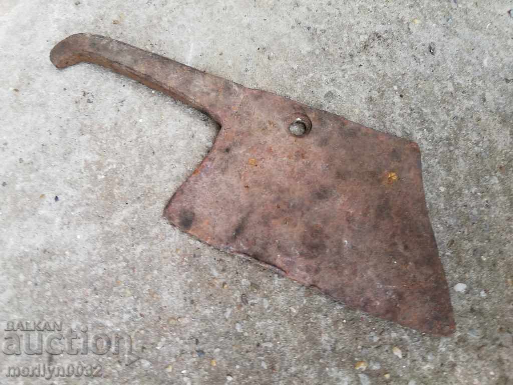 Old forged saber, axe, axe, knife, machete - 5 Old forged saber, axe, axe, knife, machete - 5