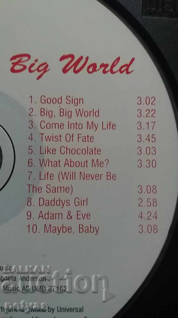 Auction Emilia - Big Big World CD Auction Emilia - Big Big World CD