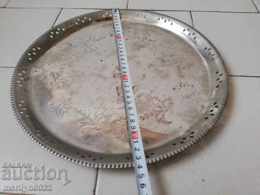 Auction Tank, plateau, teapia Auction Tank, plateau, teapia