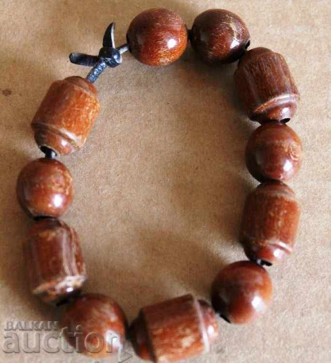 ΠΑΛΙΑ κομπολόι βραχιόλι ξύλο κοσμήματα κοσμήματα με τιμή 5.00 BGN | € 2.56