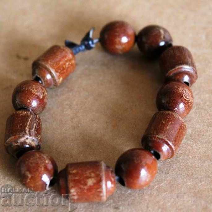 Δημοπρασία ΠΑΛΙΑ κομπολόι βραχιόλι ξύλο κοσμήματα κοσμήματα