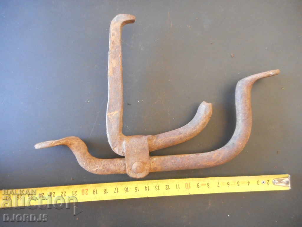 Auction  Old forged iron