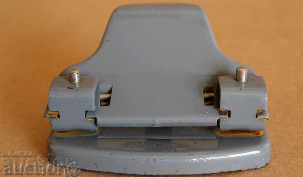 Auction STEEL METAL PERFORATER FOR PAPER ACCOUNTING SOCKS Auction STEEL METAL PERFORATER FOR PAPER ACCOUNTING SOCKS