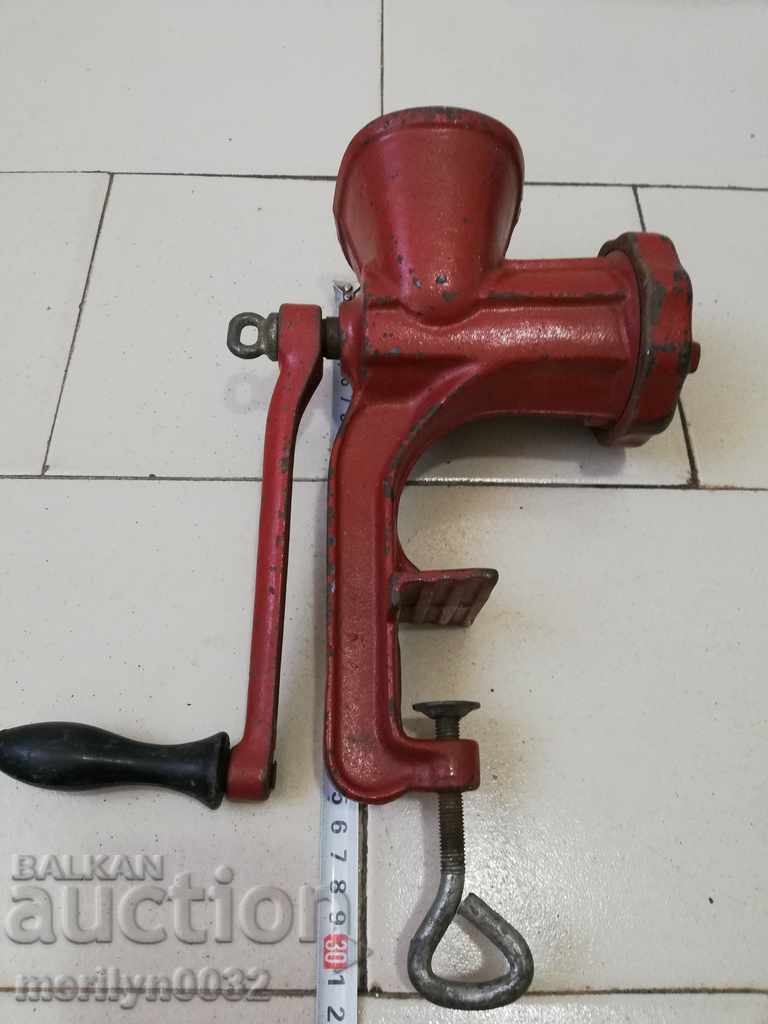 An old meat grinder, a milling machine with price 49.00 BGN | € 25.05 An old meat grinder, a milling machine with price 49.00 BGN | € 25.05