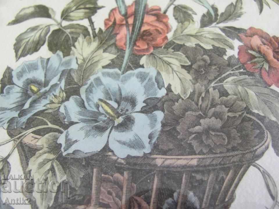 19th century Antique color lithograph with price 30.00 BGN | € 15.34 19th century Antique color lithograph with price 30.00 BGN | € 15.34