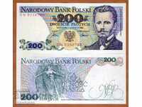 Полша, 200 Zlotych, 1986, UNC