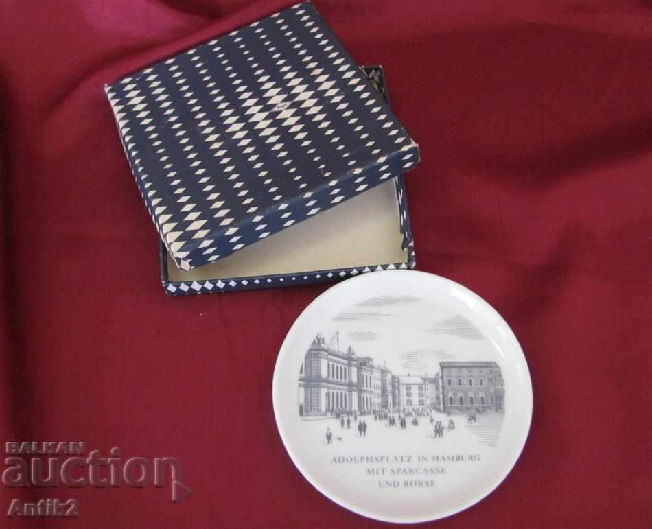 Παράδοση Vimic πορσελάνη καμινάδα, σουβενίρ HAMBURG Παράδοση Vimic πορσελάνη καμινάδα, σουβενίρ HAMBURG