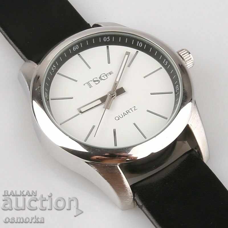 TSC нов мъжки часовник с класическа визия с цена 16.00 лв. | € 8.18 TSC нов мъжки часовник с класическа визия с цена 16.00 лв. | € 8.18
