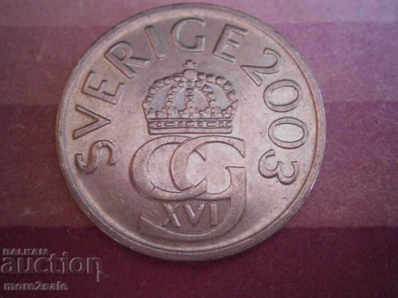 5 CRONES SWEDEN 2003 COIN with price 1.50 BGN | € 0.77 5 CRONES SWEDEN 2003 COIN with price 1.50 BGN | € 0.77