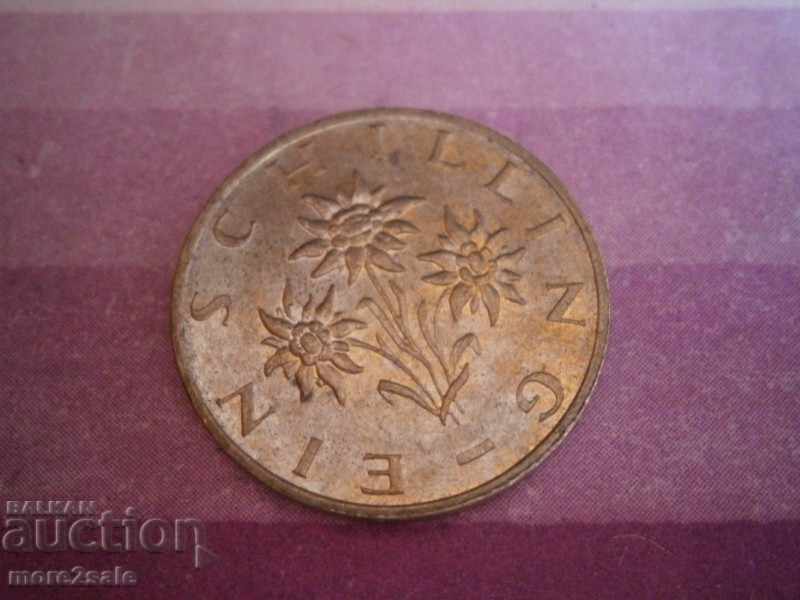 1 SHILING AUSTRIA 1997 - THE COIN with price 0.70 BGN | € 0.36 1 SHILING AUSTRIA 1997 - THE COIN with price 0.70 BGN | € 0.36