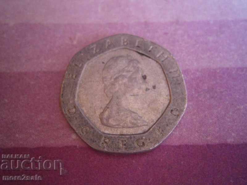 20 PENSION 1982 THE CURRENCY OF THE GREAT BRITAIN with price 0.50 BGN | € 0.26 20 PENSION 1982 THE CURRENCY OF THE GREAT BRITAIN with price 0.50 BGN | € 0.26