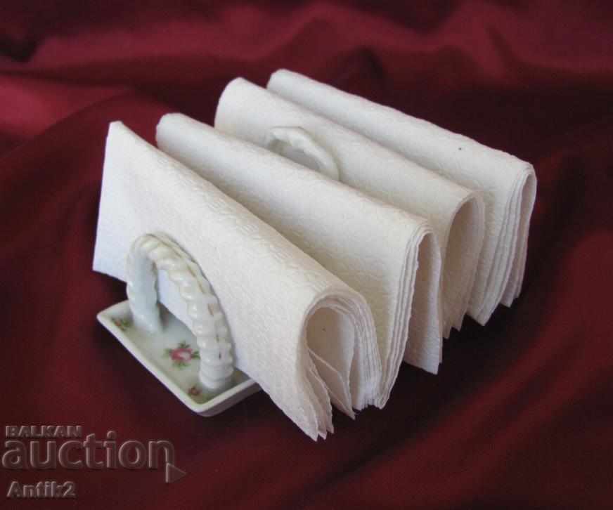 19th century Porcelain napkin VICTORIA AUSTRIA - 6