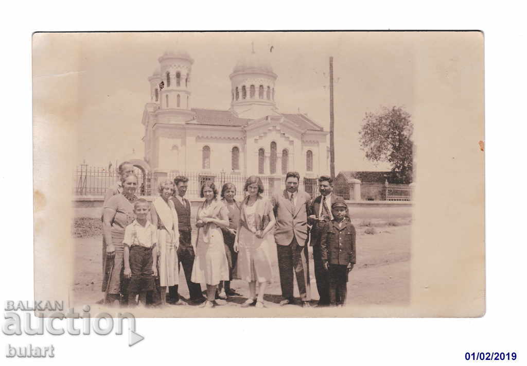 ПК Царство България Църква Храм Св.Троица Кумарица 1932г.