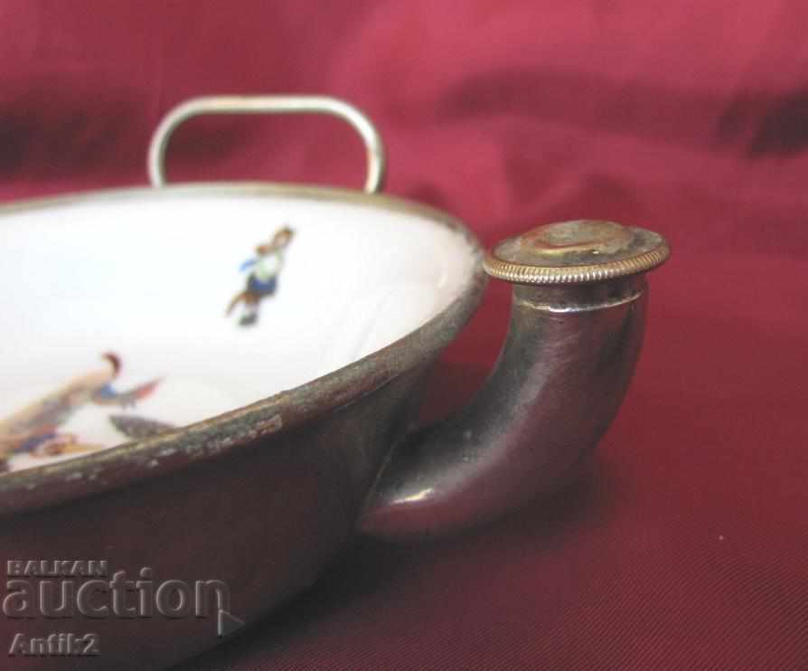 Art Deco Porcelain China Porcelain and metal - 7 Art Deco Porcelain China Porcelain and metal - 7